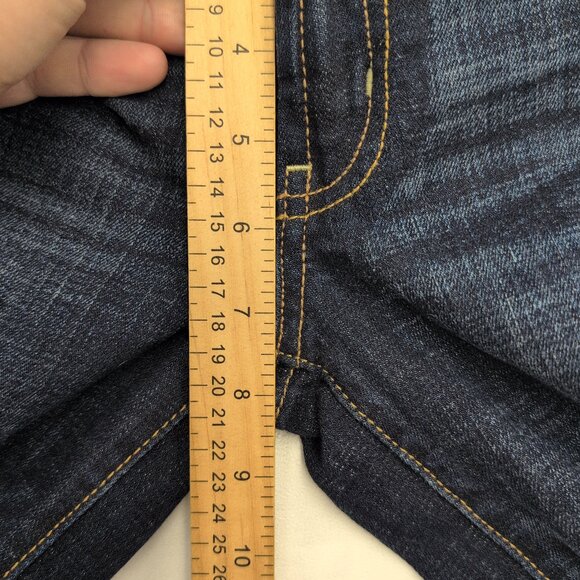 American Eagle Boyfriend Jeans Dark Wash Size 6 - Picture 11 of 13